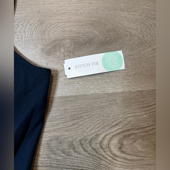 Market & Spruce Navy Jumpsuit - Picture 5 of 9